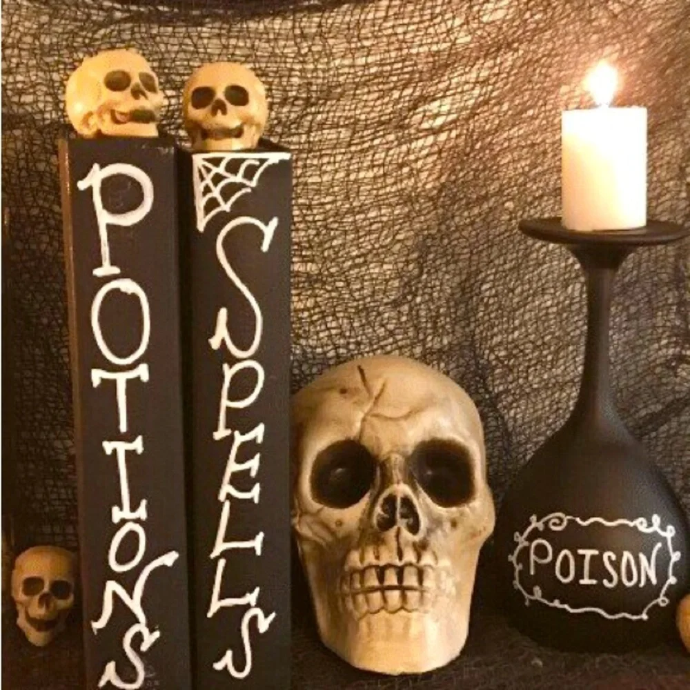 🦴 SPOOKY SKULL HEAD 🦴